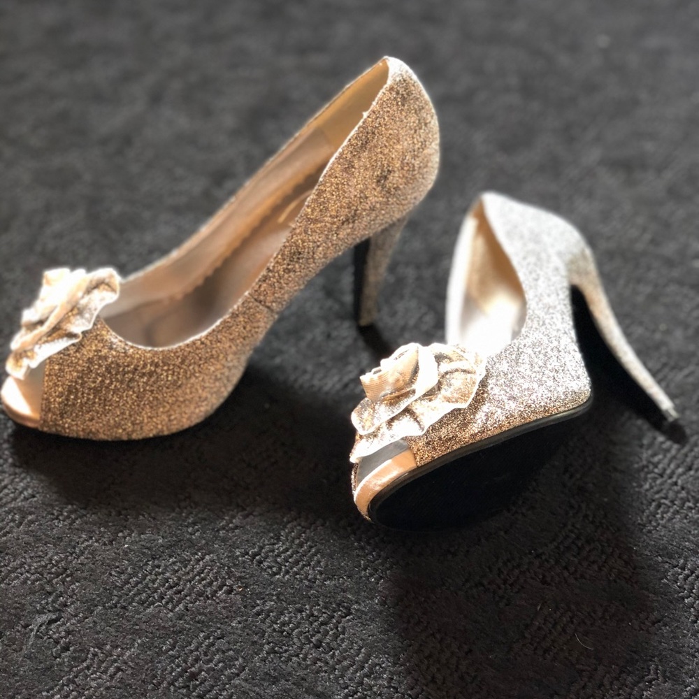 Casandra silver heel - size 36 (6)